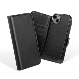 Etui & Coque robuste magn&eacute;tique 2-en-1 pour Apple iPhone 14, Noir Onyx