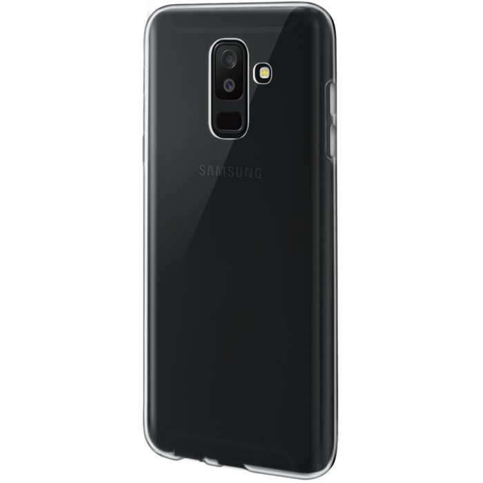 Custodia slim invisibile per Samsung Galaxy A6 + (2018) 1,2 mm, trasparente