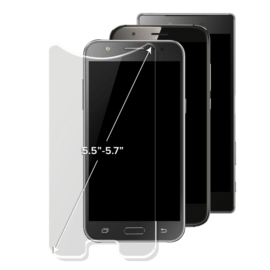 Protection d&rsquo;&eacute;cran premium en verre tremp&eacute; universel (5.5-5.7 pouces)