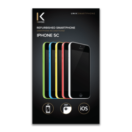 iPhone 5c reconditionné 32 Go, Blanc, débloqué