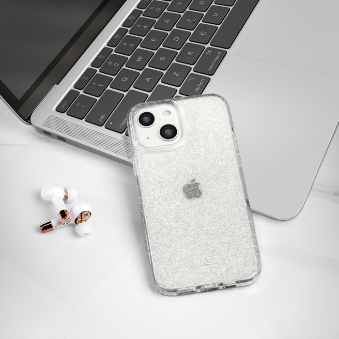 Coque hybride &eacute;tincelante invisible GEN 2.0 pour Apple iPhone 14 Plus, Transparente