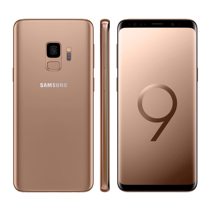 Galaxy S9 reconditionn&eacute; 64 Go, Or, d&eacute;bloqu&eacute;