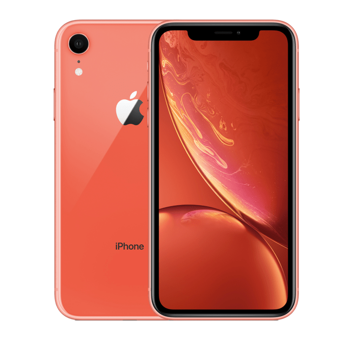 iPhone XR reconditionn&eacute; 64 Go, Corail, d&eacute;bloqu&eacute;