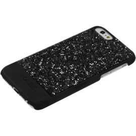 Coque Bling Strass pour Apple iPhone 6/6s, Minuit Noir
