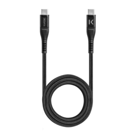 C&acirc;ble USB-C vers USB-C renforc&eacute; 100W chargement rapide/Sync (1M)