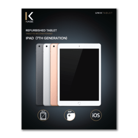 iPad (7th generation) Wifi+4G reconditionn&eacute; 128 Go, Or, d&eacute;bloqu&eacute;