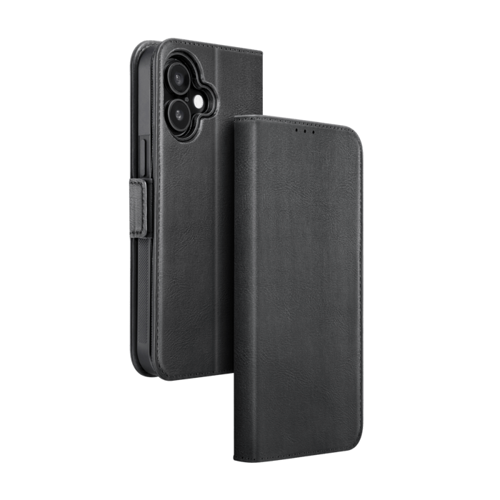 Etui & Coque robuste magn&eacute;tique 2-en-1 et fabriqu&eacute; avec un &eacute;tui en plastique recycl&eacute; pour Apple iPhone 17, Noir Onyx