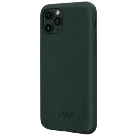 Alcantara Suede Case for Apple iPhone 11 Pro, Midnight Green