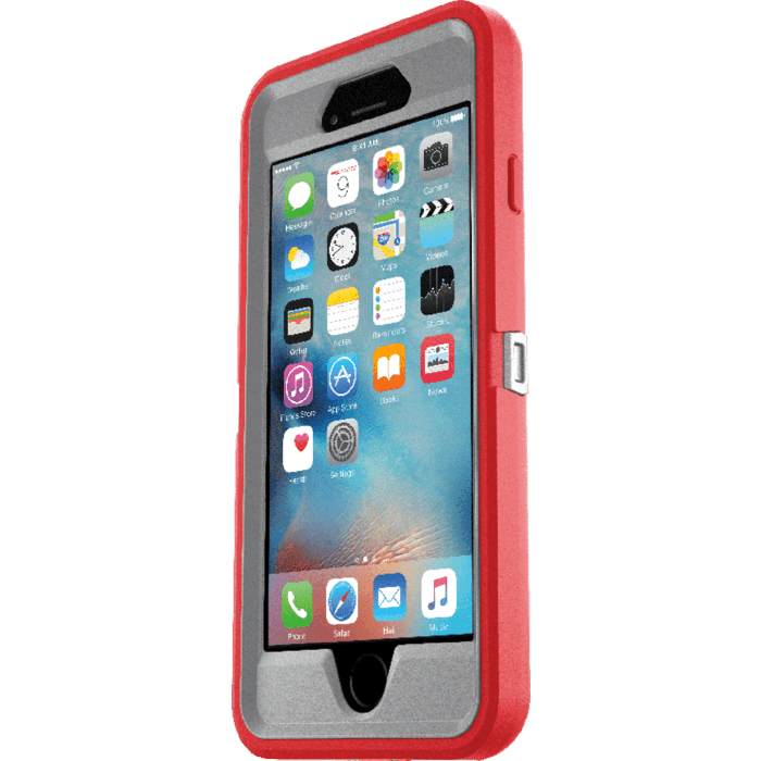Otterbox Defender series Coque pour Apple iPhone 6/6s, Rouge (US only)
