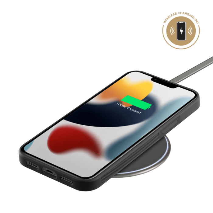 Etui & Coque robuste magn&eacute;tique 2-en-1 pour Apple iPhone 14 Plus, Noir Onyx