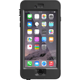 Lifeproof Nüüd Waterproof Case for Apple iPhone 6 Plus, Black