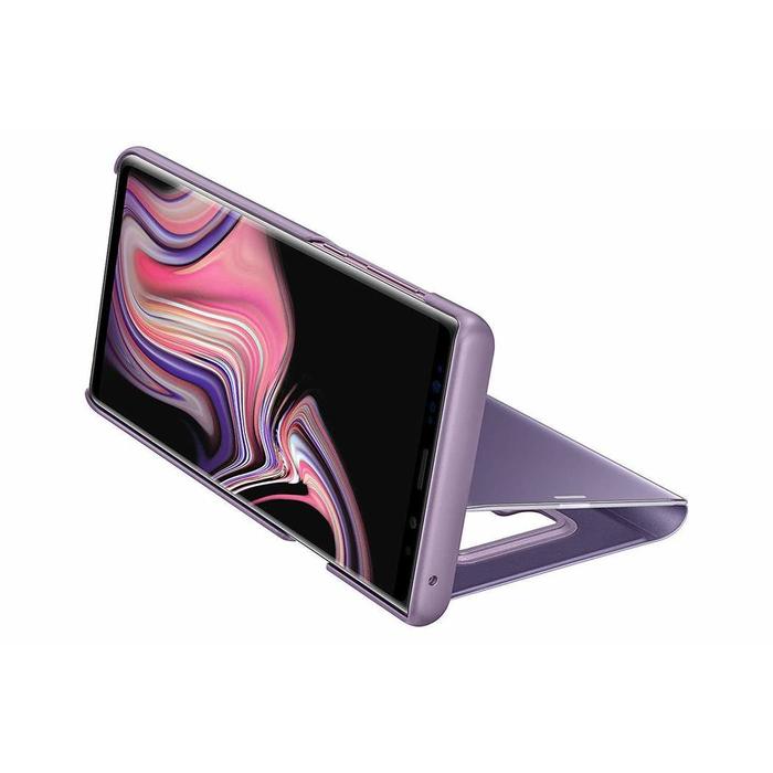 Clear View cover Violet avec fonction stand Note 9