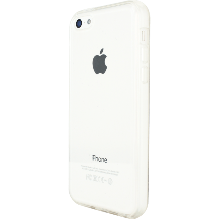 Coque silicone pour Apple iPhone 5c, Transparent