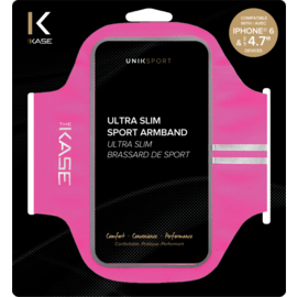 Ultra Slim Brassard de Sport pour Apple iPhone 6/6s, Rose