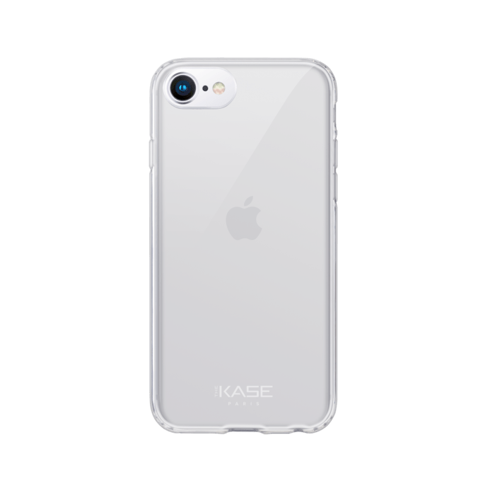 Custodia ibrida invisibile antibatterica per Apple iPhone 6 / 6s / 7/8 / SE 2020, trasparente