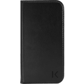 Coque clapet avec pochettes CB & stand pour Samsung Galaxy Core Prime G360, Noir