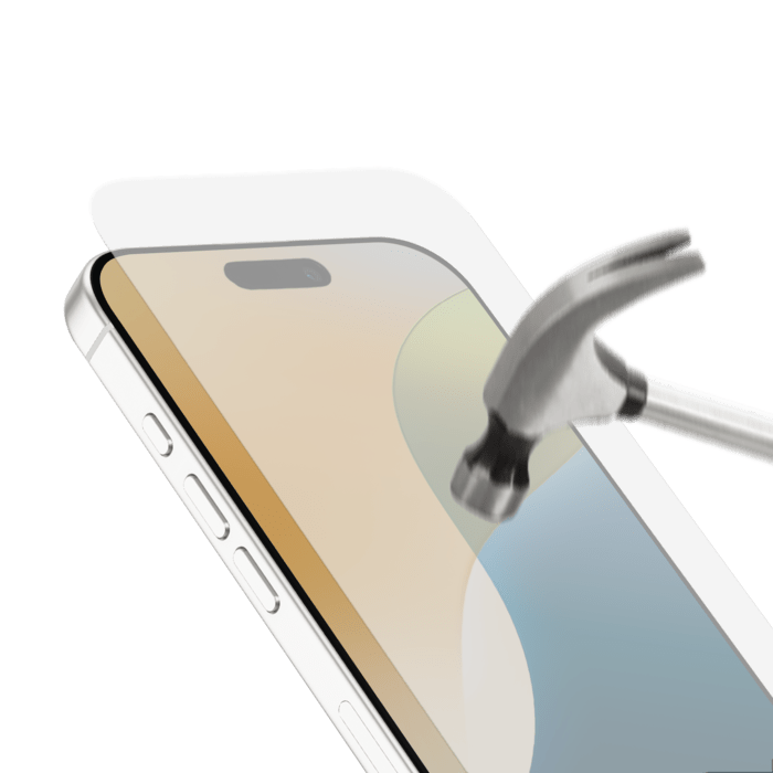 Pack combin&eacute; 3 en 1 (Coque Hybride Invisible, &Eacute;cran en Verre Tremp&eacute; de Qualit&eacute; Sup&eacute;rieure et Protecteur de l&rsquo;objectif de la cam&eacute;ra) pour Apple iPhone 16 Pro, Transparente