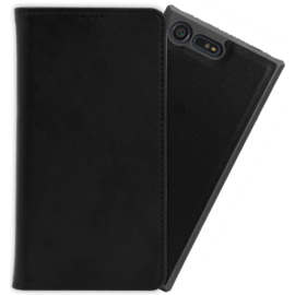 Case 2-in-1 Magnetic Slim Wallet & Case for Sony Xperia X Compact, Black