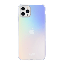 Custodia Ibrida Invisibile Iridescente per Apple iPhone 12 Pro Max, Iridescente