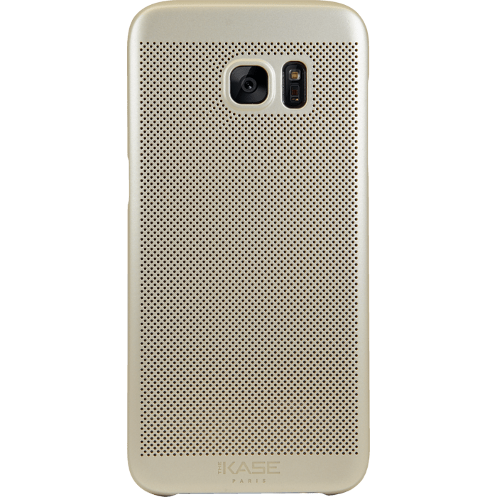Coque Mesh pour Samsung Galaxy S7 Edge, Or