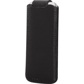 Etui Automatique pour Apple iPhone 4/4S, cuir de Veau Shrunken Noir