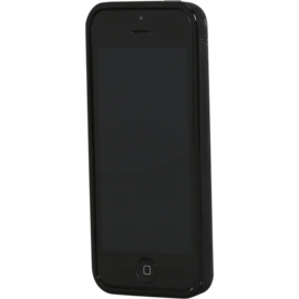 Coque silicone pour Apple iPhone 5C, Daim Noir