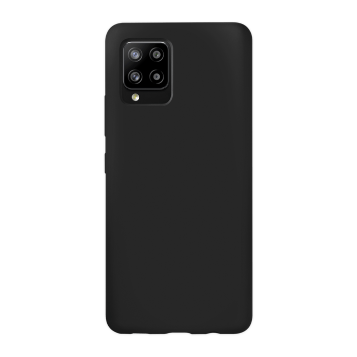 Coque en Gel de Silicone Doux pour Samsung Galaxy A42 5G, Noir satin