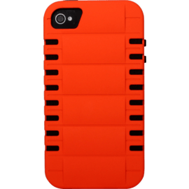 Coque pour Apple iPhone 4/4S, Anti-Shoc Rebonds Orange