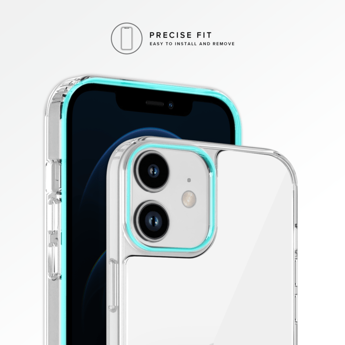 Coque Antichoc hybride invisible for Apple iPhone 12/12 Pro, Transparente