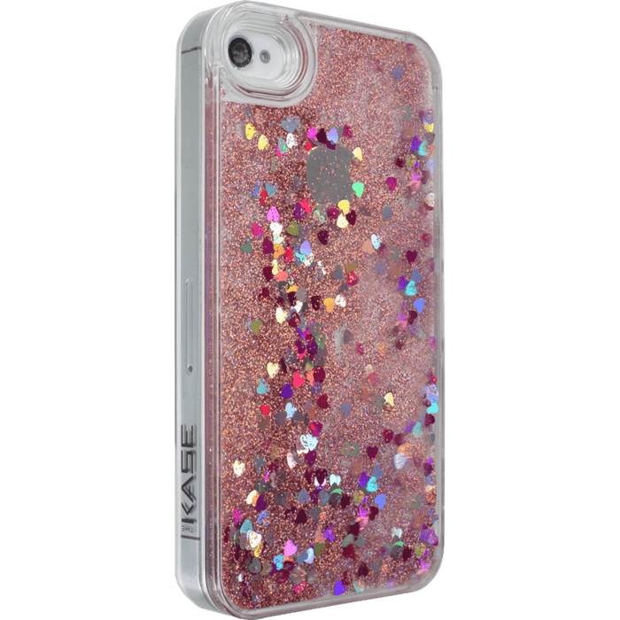 Bling Bling Coque Paillet&eacute;e pour Apple iPhone 4/4s, Pink Lady