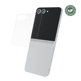 Protecteur d'&eacute;cran en verre tremp&eacute; de qualit&eacute; sup&eacute;rieure (60% verre tremp&eacute; recycl&eacute;) pour Samsung Galaxy Z Flip 7, Transparent