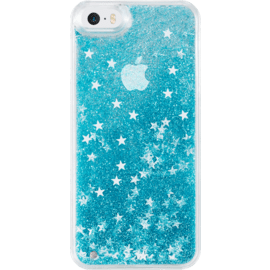 Case (P) Bling Bling Glitter Case for Apple iPhone 5/5s/5C/SE, Frozen Blue
