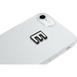 Case Letter E Embroidered Sticker