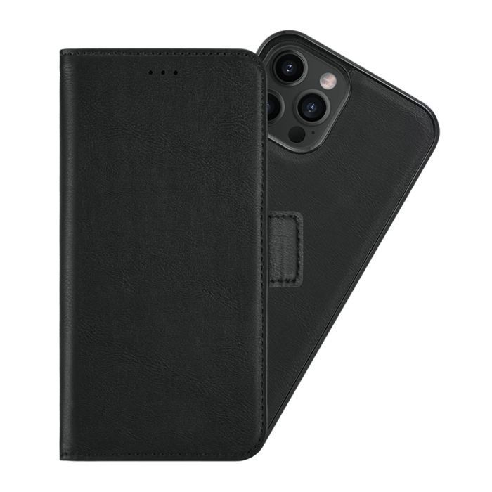 Etui & Coque robuste magn&eacute;tique 2-en-1 pour iPhone Apple 12 Pro Max, Noir Onyx