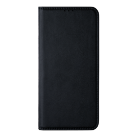 Coque clapet folio avec fente pour cartes & support pour Samsung Galaxy A90 5G 2019, Noir