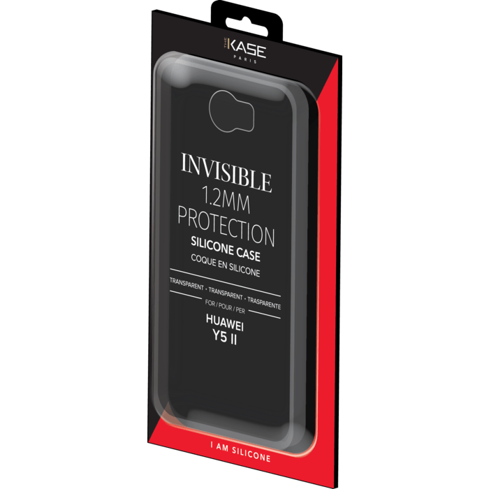 Coque Slim Invisible pour Huawei Y5 II 1,2mm, Transparent