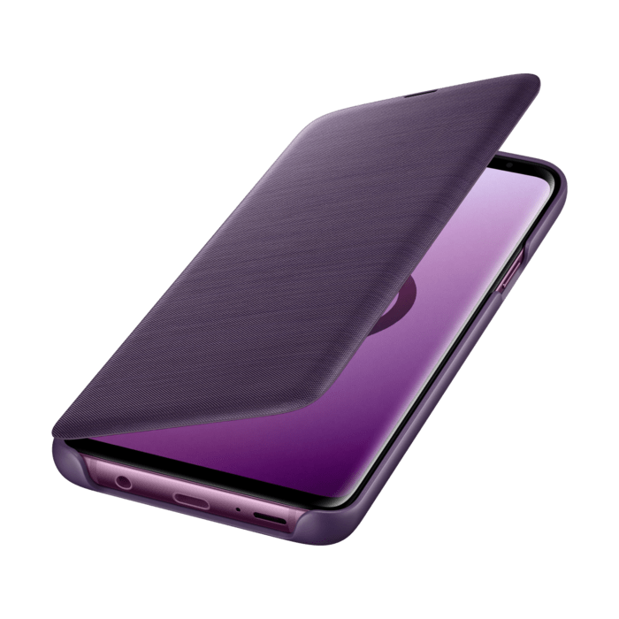 LED View cover Violet Galaxy S9+