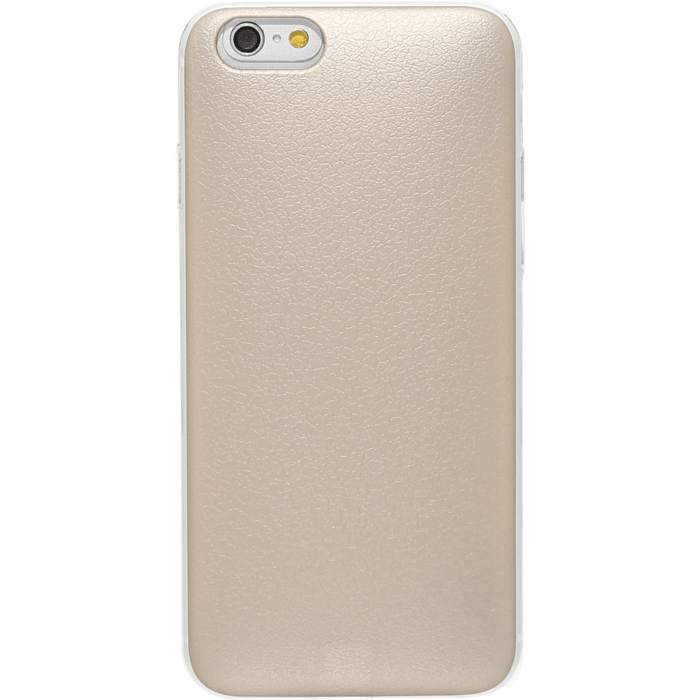 Playcase Slider avec carte CB  pour Apple iPhone 6/6s, Or &eacute;tincelant