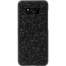 Case Rhinestone Bling Case for Samsung Galaxy S8, Midnight Black