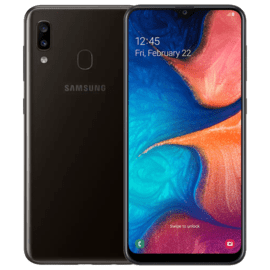 Galaxy A20 2019 reconditionné 32 Go, Noir, débloqué