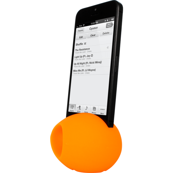 Oeuf Amplificateur de son pour Apple iPhone 4/4S, Orange