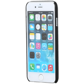 Guess Tessi Coque pour Apple iPhone 6/6s, Solide, Noir