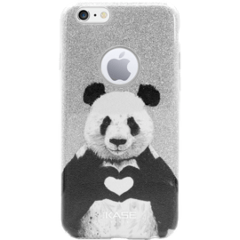 Panda Coque slim&nbsp;paillet&eacute;e &eacute;tincelante pour Apple iPhone 6/6s