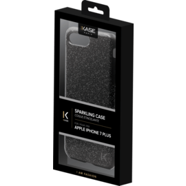 Coque &eacute;tincelante pour Apple iPhone 7 Plus/8 Plus, Noir