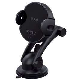 Kit de recharge rapide sans fil universel Qi &agrave; d&eacute;tection automatique, Noir