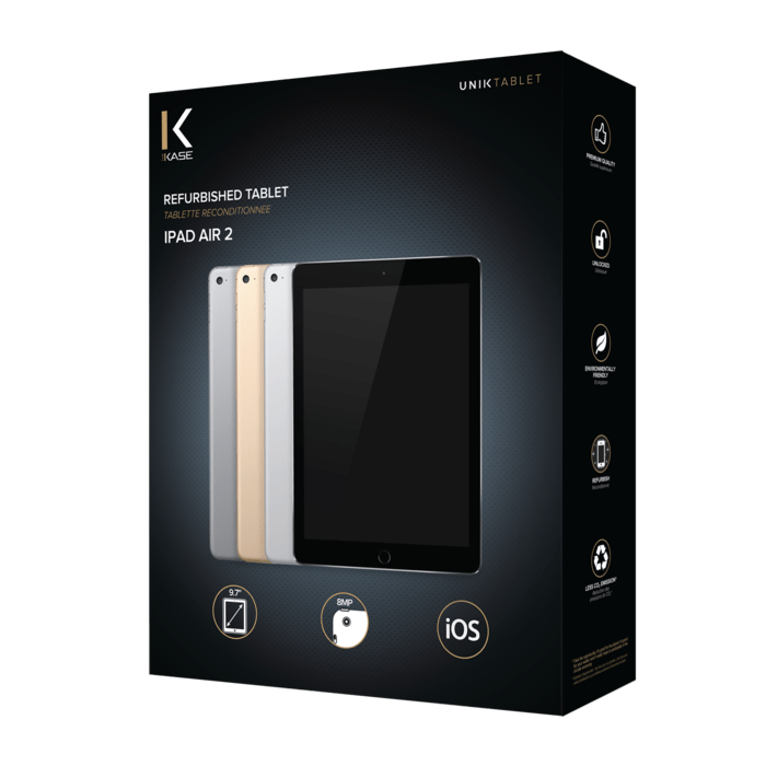 iPad Air 2 Wifi+4G reconditionn&eacute; 16 Go, Argent