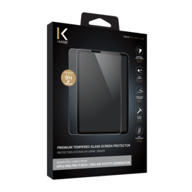 Protecteur d'&eacute;cran en verre tremp&eacute; de qualit&eacute; sup&eacute;rieure pour Apple iPad Pro 11 pouces / iPad Air 4e/5e g&eacute;n&eacute;ration, transparent