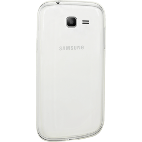 Coque silicone pour Samsung Galaxy Trend Lite (S7390/S7392), Transparent