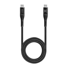 USB-C to USB-C Reinforced 100W Fast Charge/Sync cable (1M)