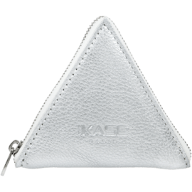 Zipp Pouch, Argent M&eacute;tallique